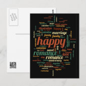 Happy Briefkaart (Voorkant / Achterkant)