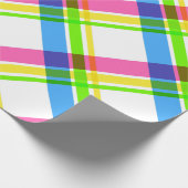 Happy & Bright Plaid inpakpapier (Hoek)