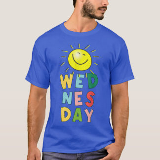 Happy Bright Sunny Woensdag T-Shirt