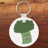 Happy Broccoli Sleutelhanger (Voorkant)