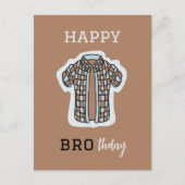 Happy BROthday Birthday Kaart (Voorkant)