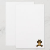 Happy Brown Beer Briefpapier (Voorkant / Achterkant)