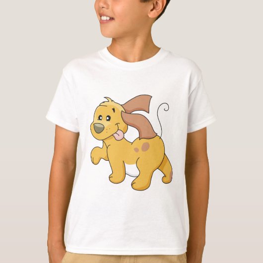 Happy Brown Hond Tshirts en Geschenken (Voorkant)