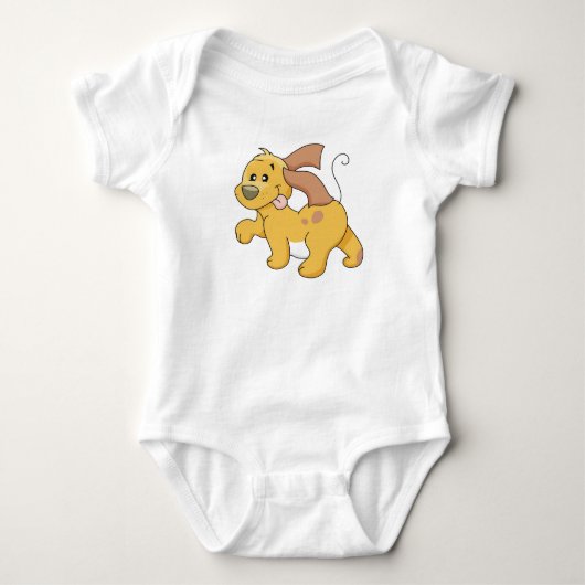 Happy Brown Hond Tshirts en Geschenken (Voorkant)