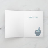 Happy BRRth Day Polar Beer Verjaardag Wenskaart Kaart (Binnen)