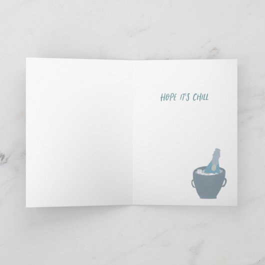 Happy BRRth Day Polar Beer Verjaardag Wenskaart Kaart (Binnen)