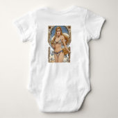 Happy Brunette en Zoeken BlondeV2 Mucha Style Romper (Achterkant)