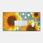 Happy Bubble Sunflower Bureaumat (Keyboard & Muis)