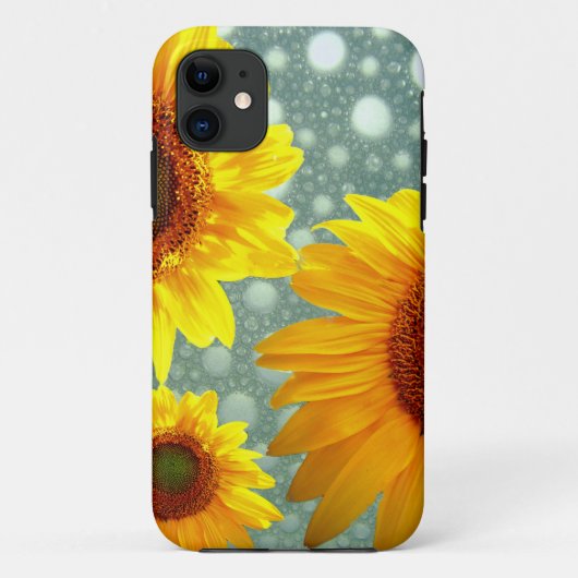 Happy Bubble Sunflower Case-Mate iPhone Case (Achterkant)