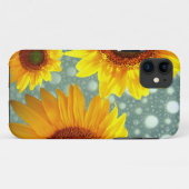 Happy Bubble Sunflower Case-Mate iPhone Case (Achterkant (horizontaal))