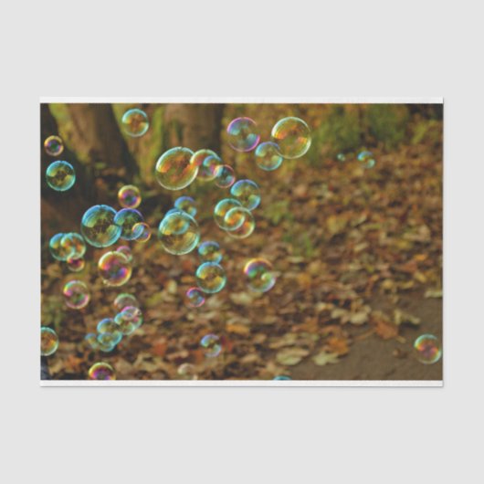 Happy Bubbles 11 deklaagpapier Tissuepapier (Voorkant)