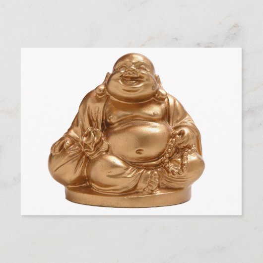 Happy Buddha Briefkaart (Voorkant)