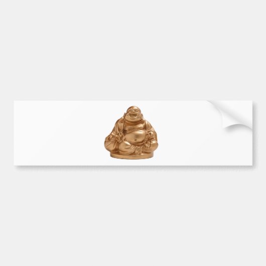 Happy Buddha Bumpersticker (Voorkant)