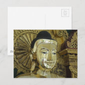 Happy Buddha die geprezen geuren heeft Open Briefkaart (Voorkant / Achterkant)