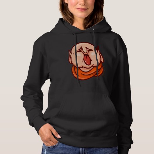 Happy Buddha Loving Kindness Metta Blessing Prayer Hoodie (Voorkant)