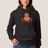 Happy Buddha Loving Kindness Metta Blessing Prayer Hoodie (Voorkant)