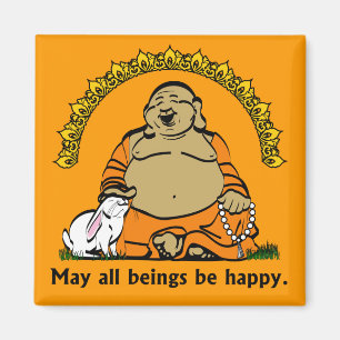 HAPPY BUDDHA MAGNEET