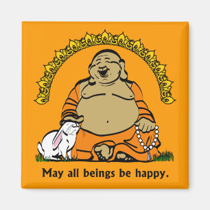 HAPPY BUDDHA MAGNEET