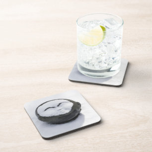 Happy Buddha met sneeuwliefhebber Bier Onderzetter