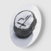 Happy Buddha met sneeuwliefhebber Grote Klok (Hoek)