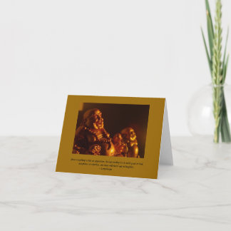 Happy Buddha Note-Kaart Kaart