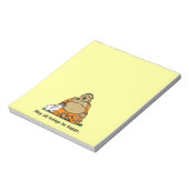 HAPPY BUDDHA NOTITIEBLOK (Linkerzijde)