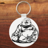 Happy Buddha Sleutelhanger (Voorkant)