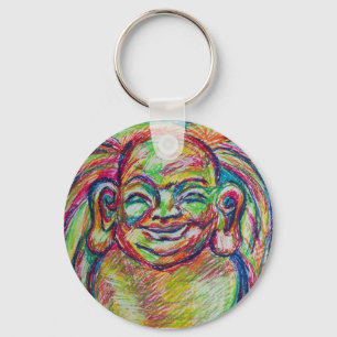 Happy Buddha Sleutelhanger