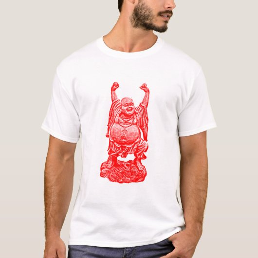 Happy Buddha T-shirt (Voorkant)