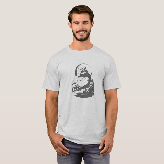 Happy Buddha T-shirt (Voorkant volledig)