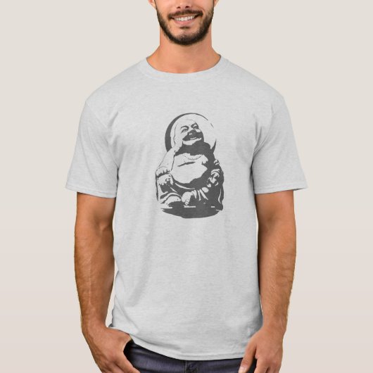 Happy Buddha T-shirt (Voorkant)