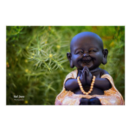 Happy Budha Perfect Poster