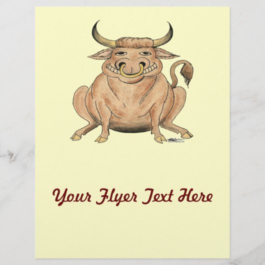 Happy Bull Flyer (Voorkant)