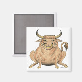 Happy Bull Magneet (Voorkant / Achterkant)