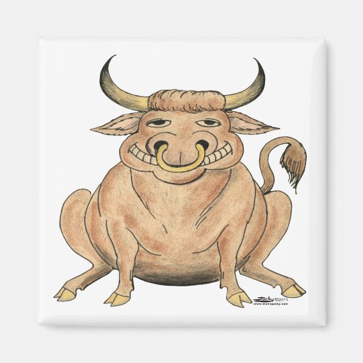Happy Bull Magneet (Voorkant)
