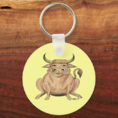 Happy Bull Sleutelhanger (Voorkant)