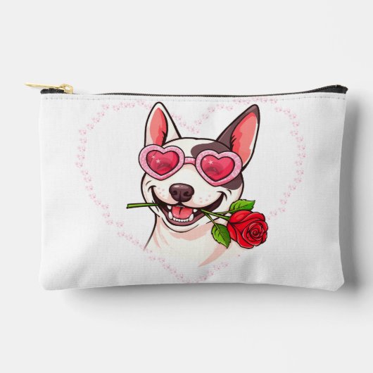 Happy bull terrier etui (Voorkant)