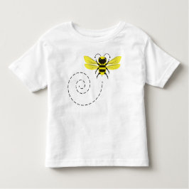 Happy Bumblebee Flying Boys & Girls Kinder Shirts