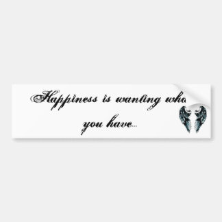 Happy Bumpersticker