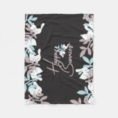 Happy Bunnies Fleece Deken (Voorkant)