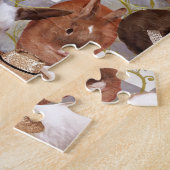 Happy Bunnies Legpuzzel (Zijkant)
