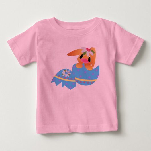 Happy Bunny* Baby Fine Jersey T-Shirt (Voorkant)