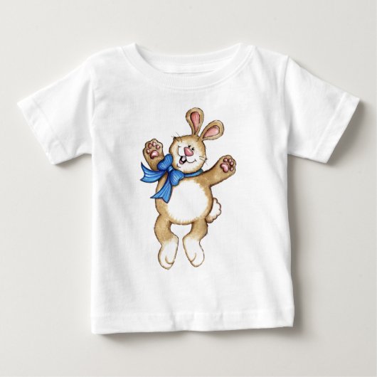 Happy Bunny - Baby T-shirt (Voorkant)