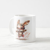 Happy Bunny Classic Mok, 11 oz Koffiemok (Voorkant links)