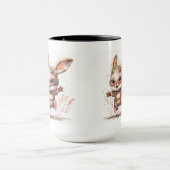 Happy Bunny Combo Mok, 15 oz Mok (Midden)
