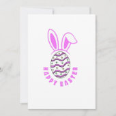 Happy Bunny Easter Egg Bedankkaart (Voorkant)