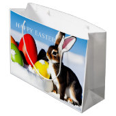 Happy Bunny Groot Cadeauzakje (Achterkant Gekanteld)