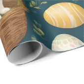 Happy Bunny Paasmodern Collectie Cadeaupapier (Rol Hoek)