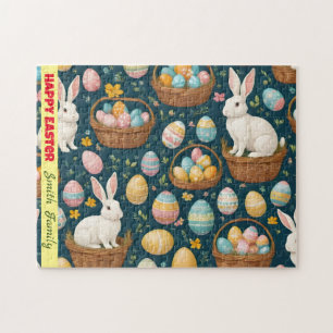 Happy Bunny Paasmodern Collectie Legpuzzel