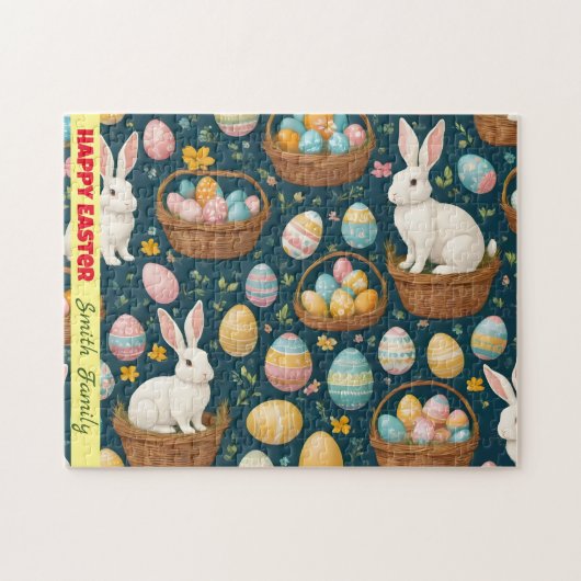 Happy Bunny Paasmodern Collectie Legpuzzel (Horizontaal)